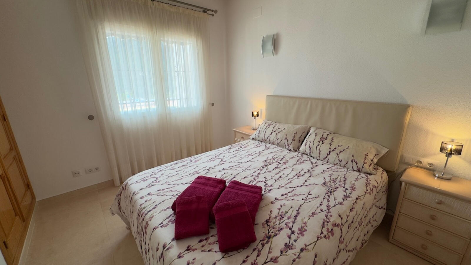 Second bedroom with built-in wardrobe Second bedroom with built-in wardrobe